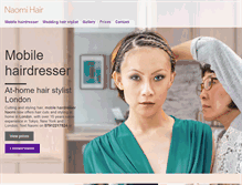 Tablet Screenshot of naomi-hair.com